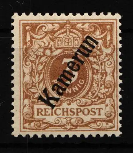 Deutsche Kolonien Kamerun 1 mit Falz #HF965