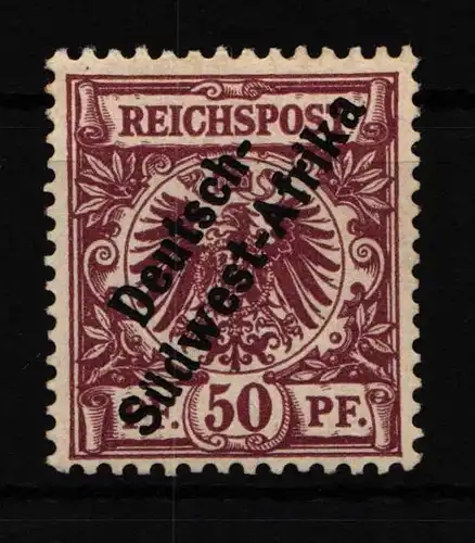 Deutsche Kolonien Deutsch-Südwestafrika II mit Falz geprüft Steuer VÖB #HF783