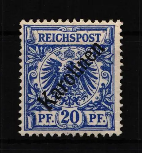 Deutsche Kolonien Karolinen 4I mit Falz #HF896