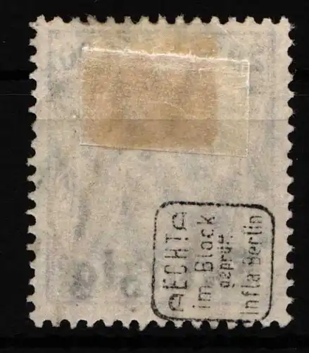 Danzig 4 gestempelt geprüft Infla Berlin #HW372
