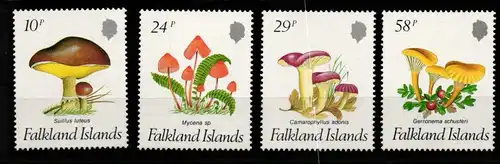 Falkland Inseln 468-471 postfrisch Pilze #HQ187