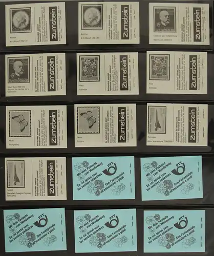 Schweiz MH 0-72 postfrisch mit allen 45 Deckelvarianten #HC936