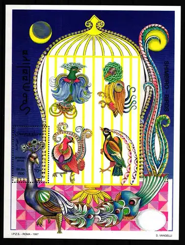 Somalia Block 44 postfrisch #HV164