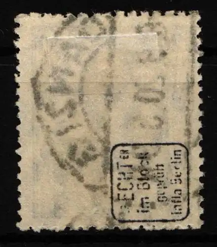 Danzig 4 gestempelt geprüft Infla Berlin #HW384