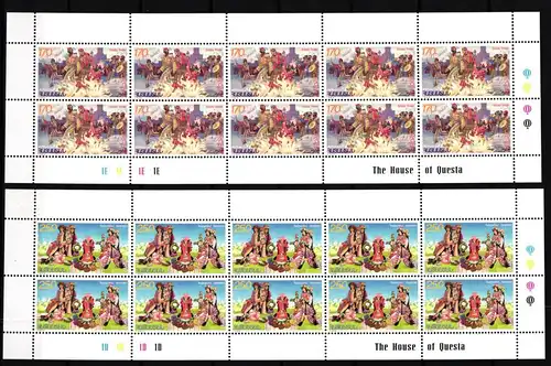 Armenien 335-336 postfrisch als Kleinbögen, CEPT #HR267