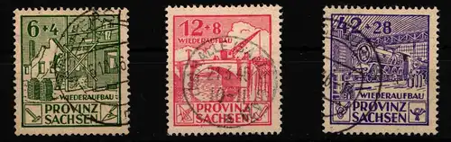 SBZ 87 A-89 A gestempelt #HM513