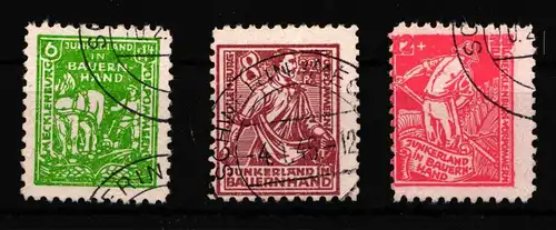 SBZ 23b-25b gestempelt #HM615