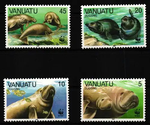 Vanuatu 782-785 postfrisch WWF #HQ606