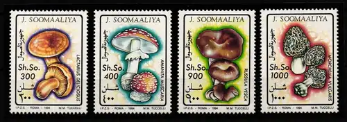 Somalia 503-506 postfrisch Pilze #HQ111