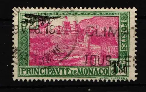 Monaco 137 gestempelt #HM480