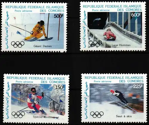 Komoren 799-802 postfrisch Olympische Spiele #HQ511