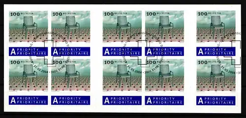 Schweiz 0-137 gestempelt Markenheftchen #HM073