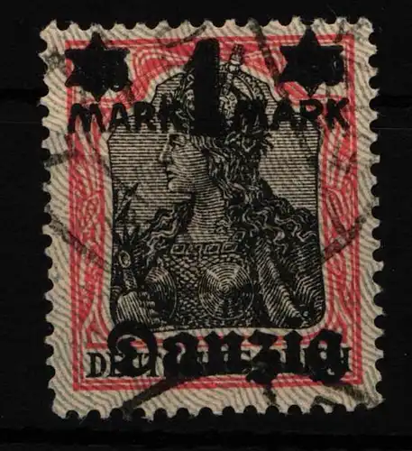 Danzig 26 I gestempelt geprüft Infla Berlin #HW440