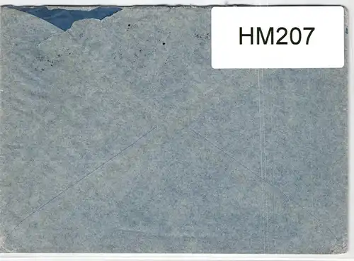 BRD 176 auf Brief als Mischfrankatur portogerecht #HM207
