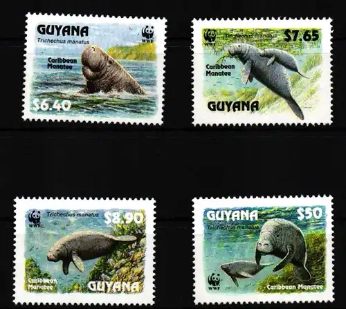 Guyana 4081-4084 postfrisch WWF #HQ614