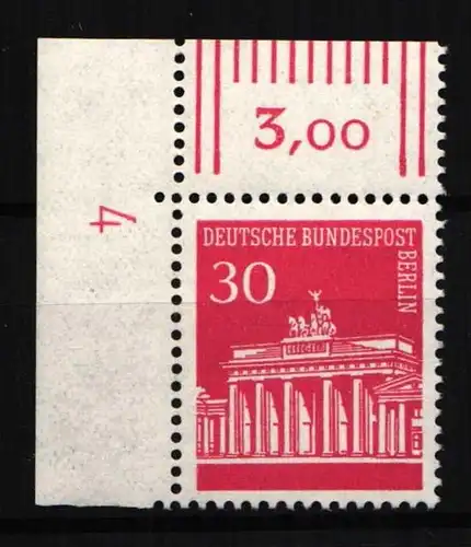 Berlin 288 DZ postfrisch Druckerzeichen 4 #HW595