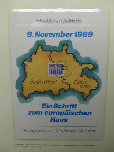 Themensammlung 10 Jahre Deutsche Einheit aus dem Post Abo #LW700