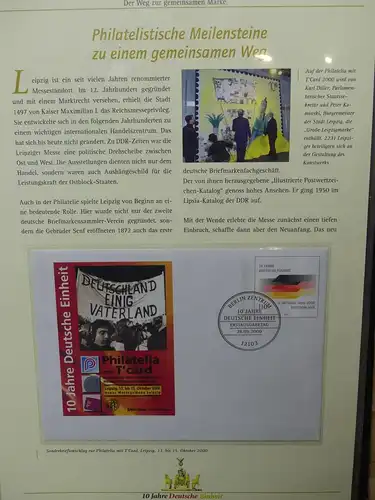 Themensammlung 10 Jahre Deutsche Einheit aus dem Post Abo #LW700