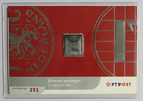Niederlande 1928 postfrisch Silberfolie im Folder #HR463