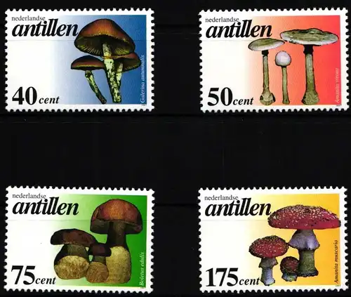 Niederländische Antillen 888-891 postfrisch Pilze #HQ467