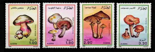 Algerien 1010-1013 postfrisch Pilze #HQ334