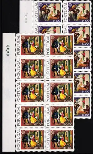 Portugal 1441-1442 x postfrisch als 10er Bogenteil #HR461