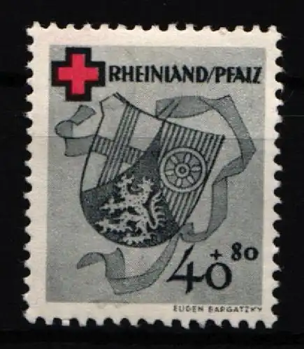 Fr. Zone Rheinland-Pfalz 45A postfrisch #HZ067
