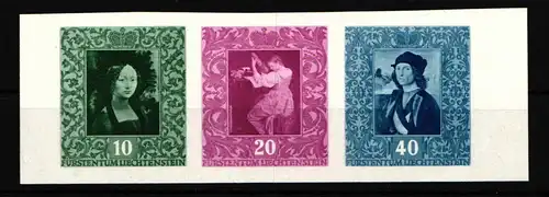 Liechtenstein 278-280 postfrisch Blockeinzelmarken #HM453