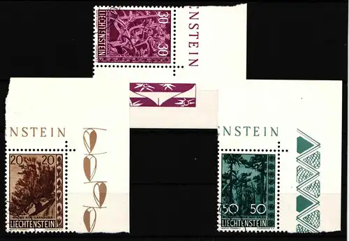 Liechtenstein 399-401 gestempelt #HM463