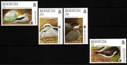 Bermuda 723-726 postfrisch WWF #HQ574