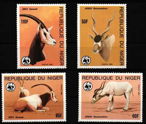 Niger 941-944 postfrisch WWF #HQ605