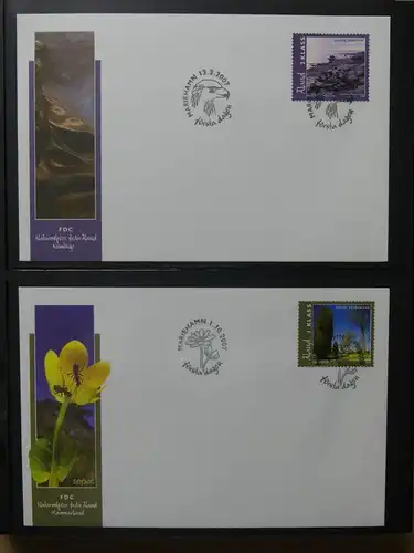 Aland Sammlung von FDC aus Ende der 90er bis ca. 2006 #LW636