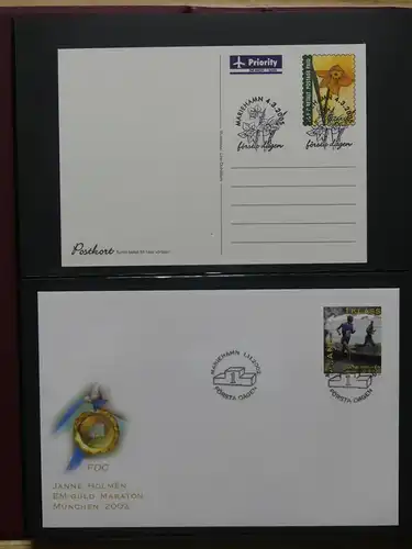 Aland Sammlung von FDC aus Ende der 90er bis ca. 2006 #LW636