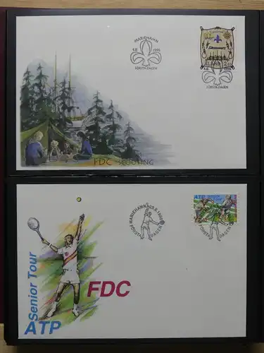 Aland Sammlung von FDC aus Ende der 90er bis ca. 2006 #LW636