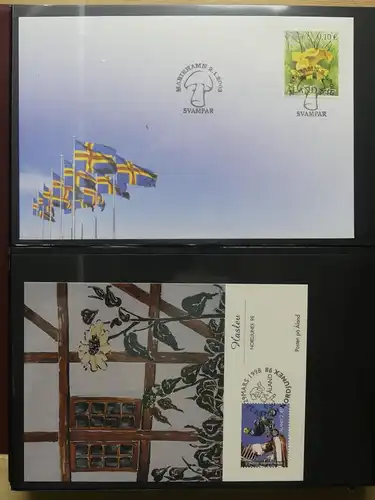 Aland Sammlung von FDC aus Ende der 90er bis ca. 2006 #LW636