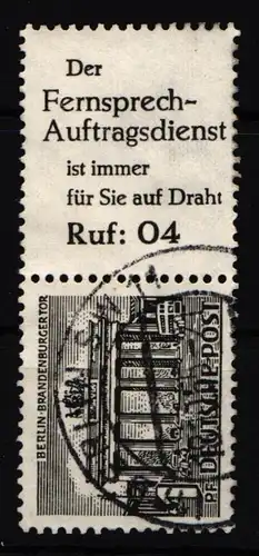 Berlin S 9 gestempelt kleiner Zahnfehler unten #HM906