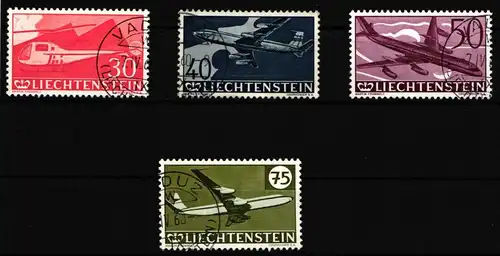 Liechtenstein 391-394 gestempelt #HM456