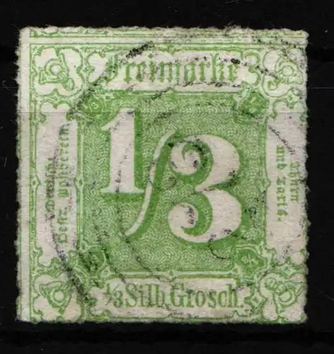 Thurn & Taxis 36 gestempelt mit Nummernstempel 273 #HZ857