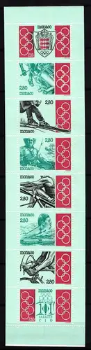 Monaco 2141-2148 postfrisch Markenheft 11 / Olympische Spiele #HQ556