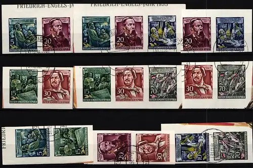 DDR Zd aus Block 13 gestempelt komplett #HZ085