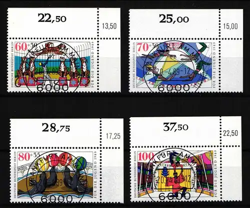 Berlin 838-841 gestempelt KBWZ #HW551