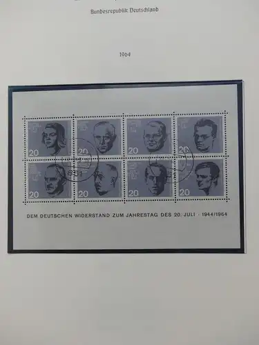 BRD Bund Sammlung ab 1956 gestempelt mit schönen Werten #LW647