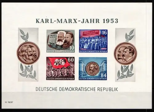 DDR Block 9B postfrisch #HZ093