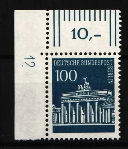 Berlin 290 DZ postfrisch Druckerzeichen 12 #HW596