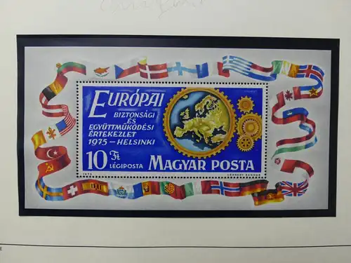 Europa Union Cept im dicken Album meist postfrisch mit viel Material #LW739