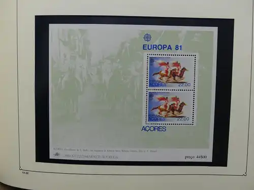 Europa Union Cept im dicken Album meist postfrisch mit viel Material #LW739