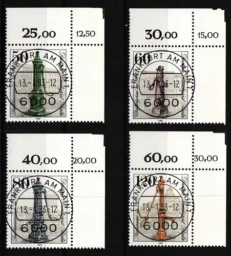 Berlin 689-692 gestempelt KBWZ #HW533