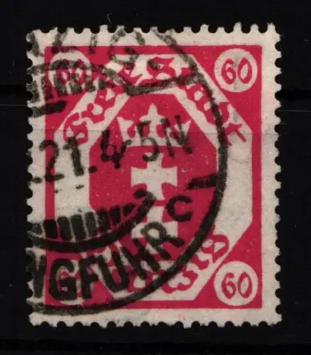 Danzig 81 gestempelt geprüft Infla Berlin #HN179