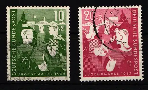 BRD Bund 153-154 gestempelt #IC149