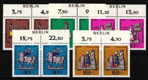 Berlin 348-351 postfrisch Zudruck Berlin #HW554